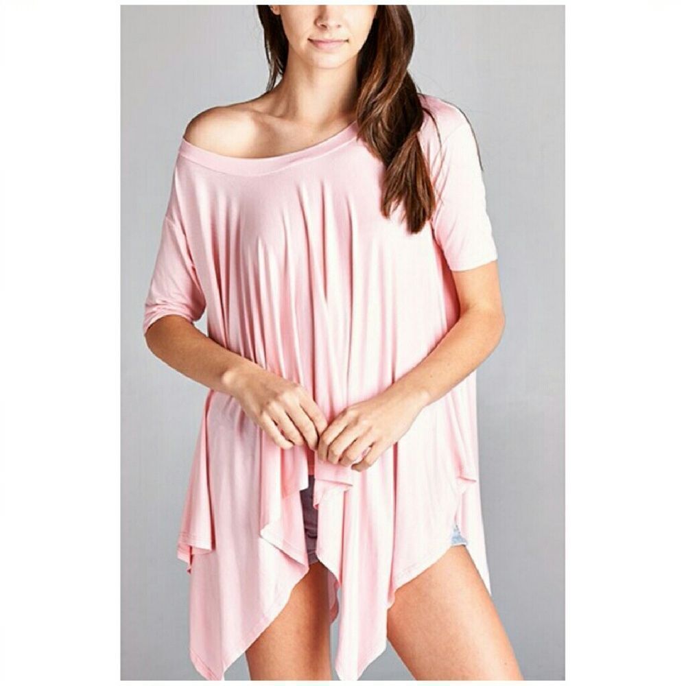 LEXI Top in Blush Size Medium New